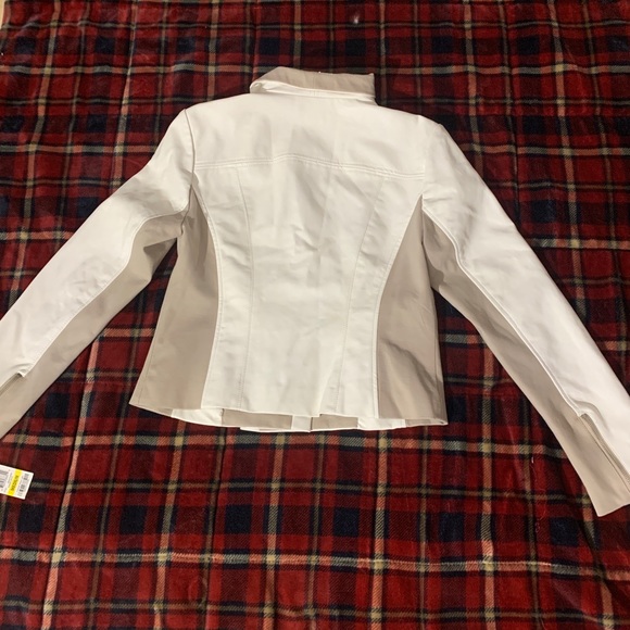 NWT! Inc. two tone soft leather jacket - Picture 4 of 5